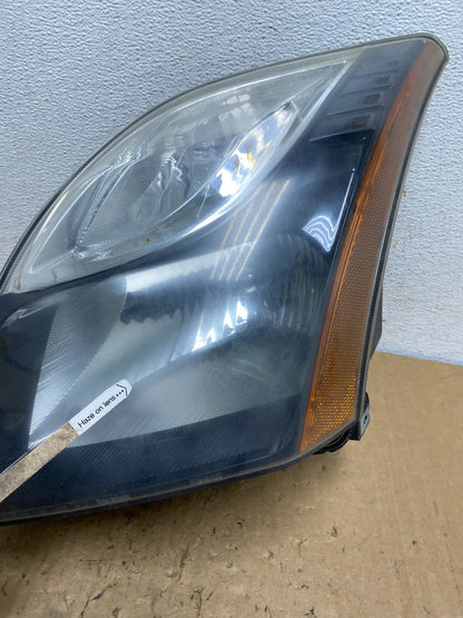 2010-2012 Nissan Sentra Halogen Left Driver LH Black Headlight AD3745 DW4