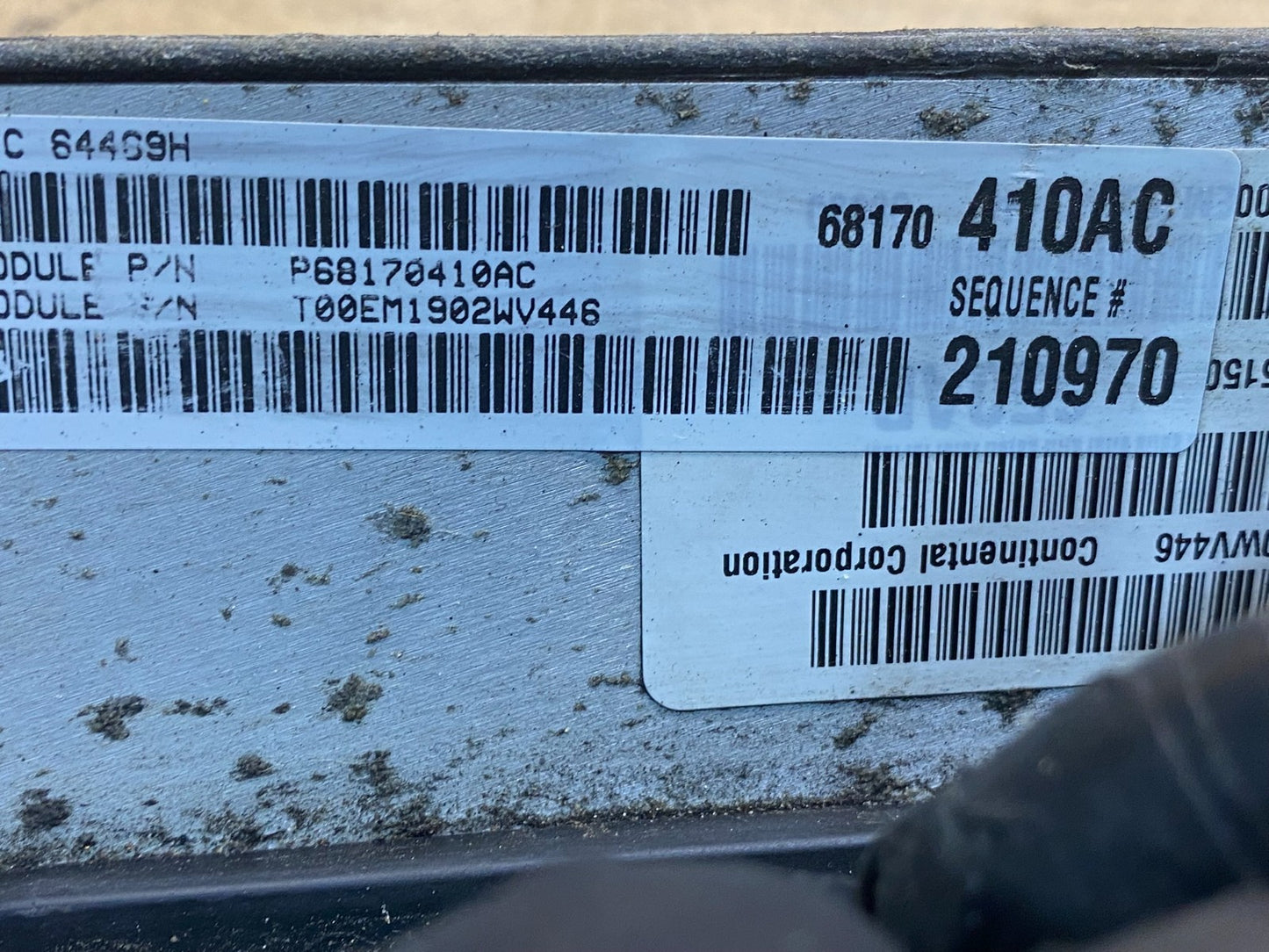 2012 2013 Jeep Grand Cherokee 3.6L Engine Computer ECU ECM AD9965 DW2