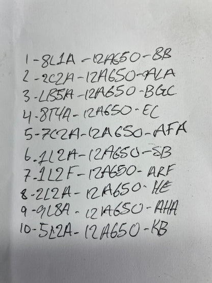 Mix of 10 Ford ECM Engine Computer Module AB32082