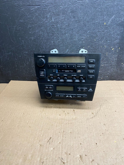 1998 2001 Lexus Es300 Radio Receiver Tape Casette Climate Control ai3096 DG0