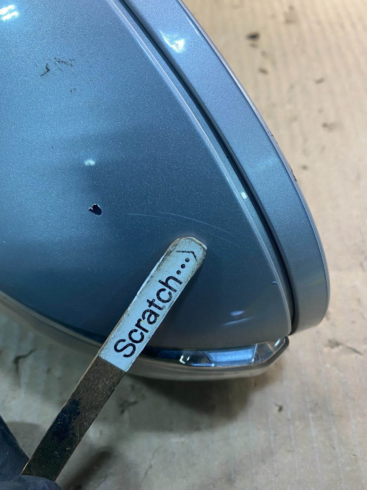 2007 to 2009 Mercedes-Benz S-Class Left Driver LH Side View Mirror OEM z5314 DG7