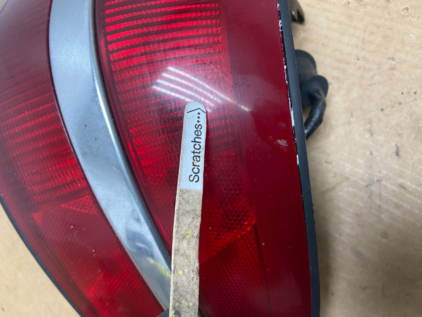 1995 to 1997 Lincoln Continental Right Passenger Rh Side Tail Light Oe AC1830 DG3