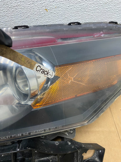 2008 to 2012 Honda Accord Coupe Left Driver LH Side Headlight AD0732 DW4