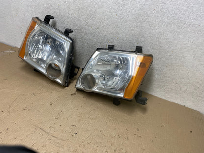 2005-2015 Nissan Xterra Driver Left+Right Side Set Headlights AH6919 DW2