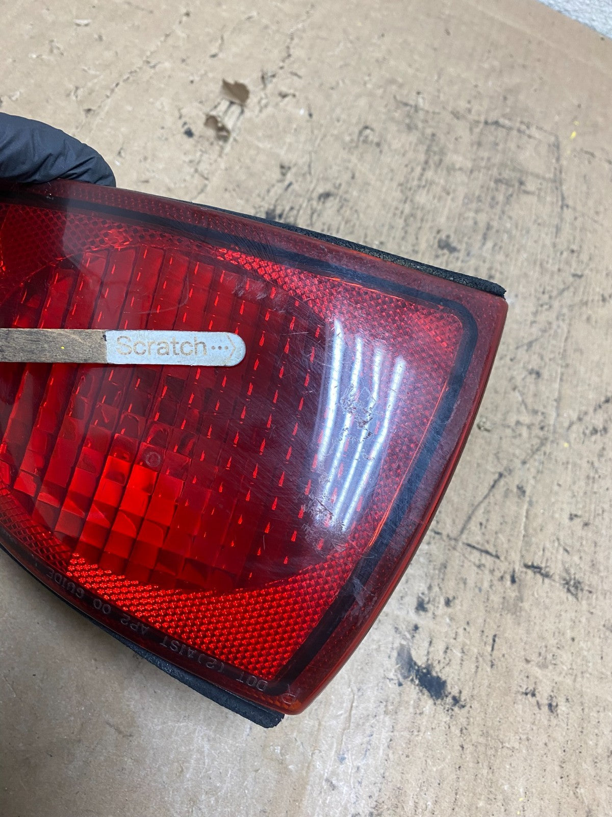 2000 to 2002 Chevrolet Cavalier Right Passenger  Side Tail Light OEM S1630 DW3