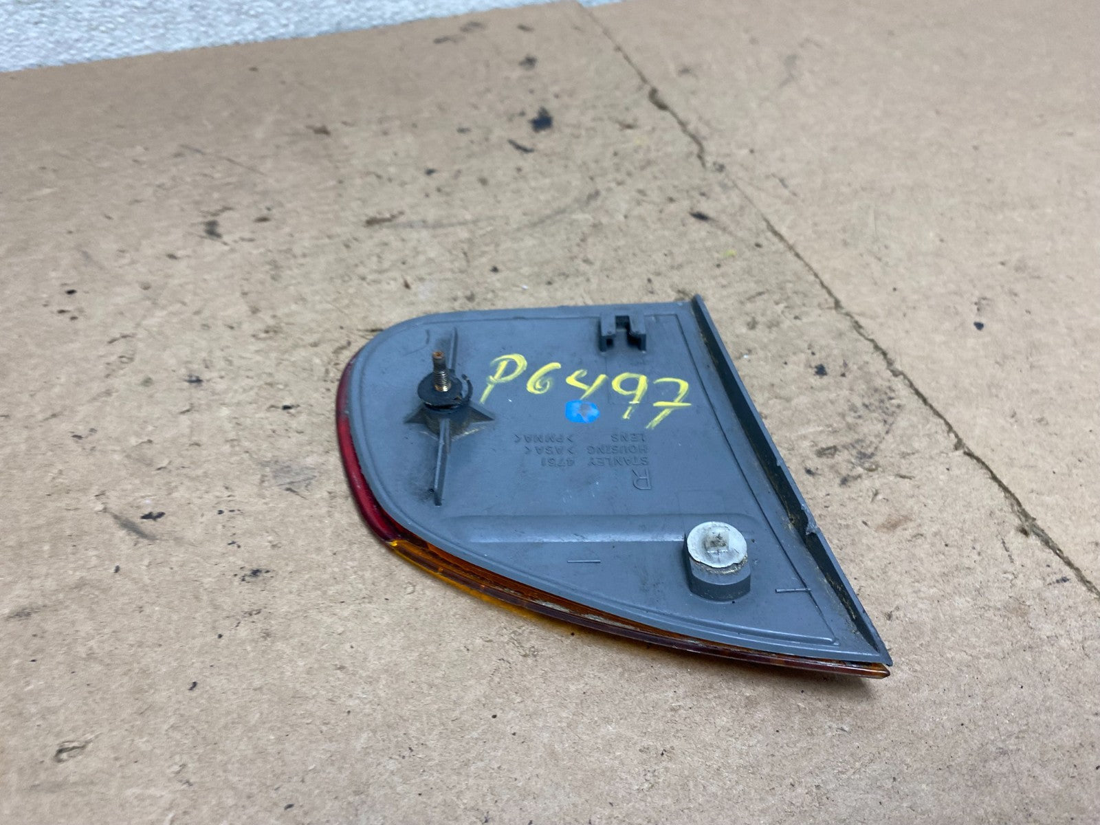 1998 to 2002 Chevrolet Prizm Right Passenger Side Inner Tail Light OEM P6497 DW8