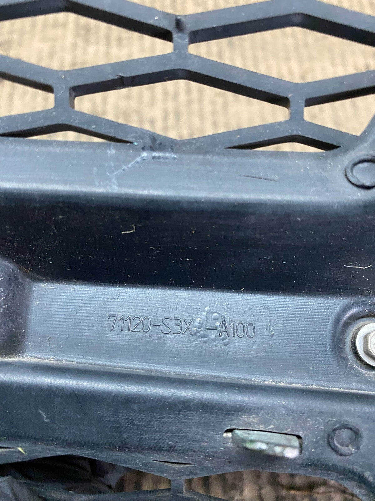 2004 2005 2006 Acura Mdx Upper Grille Grill 71120-S3X-A100 N3283 PS9