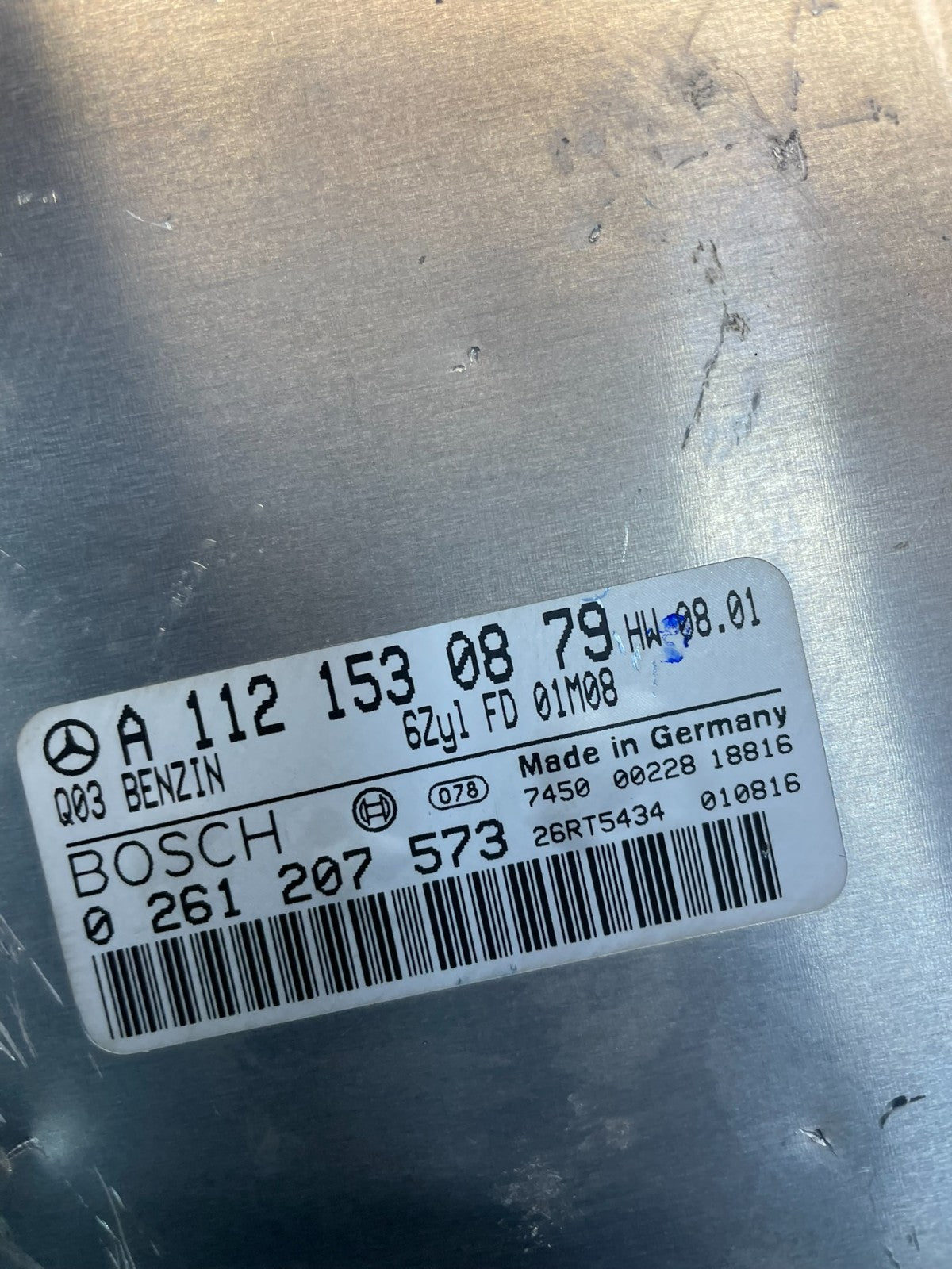 1999 to 2005 Mercedes E320 CLK320 Engine Control Unit ECU Module Oem u1916 DG3