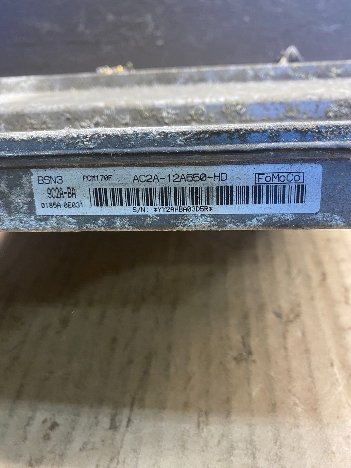 2010 Ford Van Engine Computer AC2A-12A650-HD AB75082