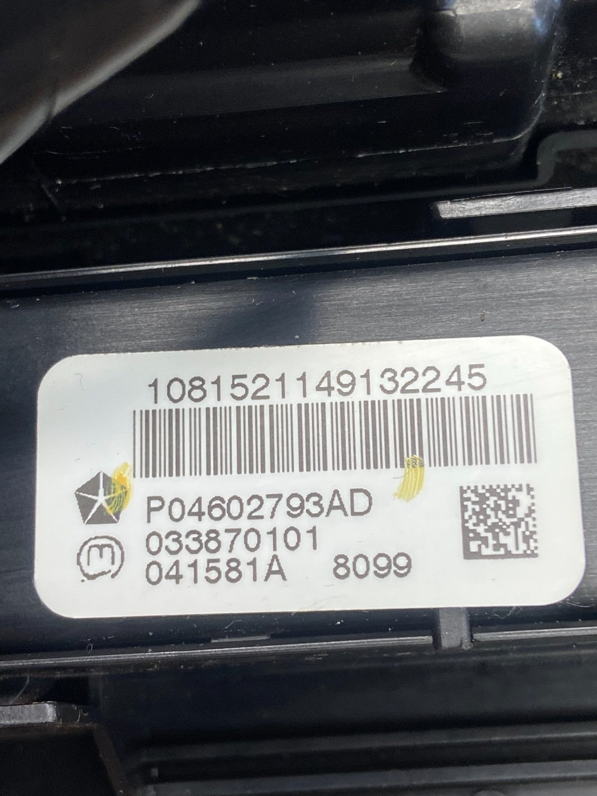 2008 to 2010 Jeep Grand Cherokee Center A/C Heater Climate Control AE4364 DG5