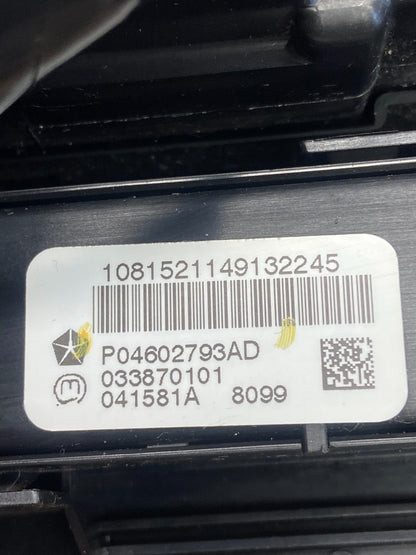 2008 to 2010 Jeep Grand Cherokee Center A/C Heater Climate Control AE4364 DG5