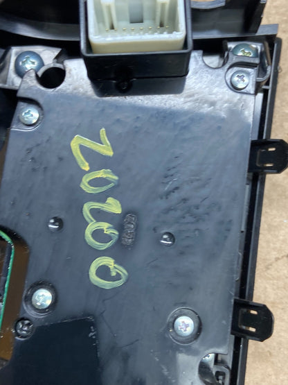 2009 - 2014 Nissan Murano AC Air Temperature Climate Control Panel Z0200 DG6