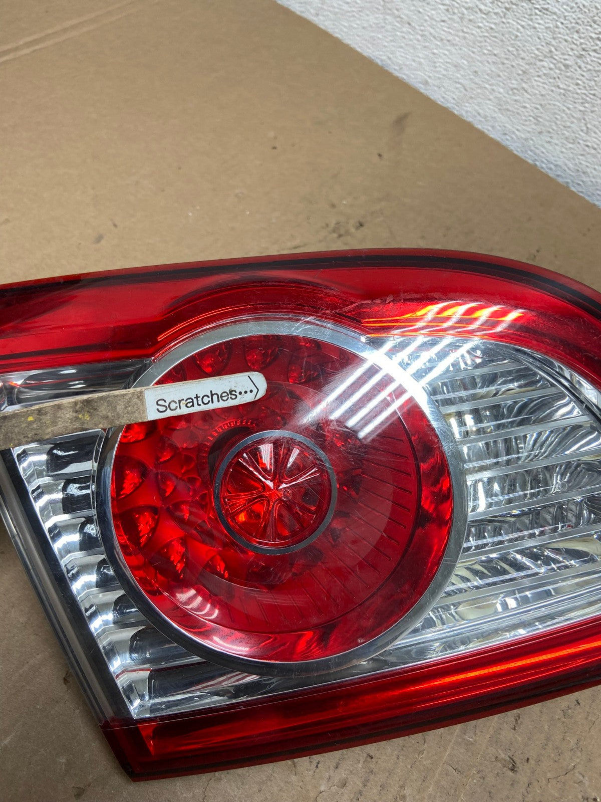 2010-2012 Hyundai Santa Fe Left Driver LH Inner Tail Light AD8121 LK3