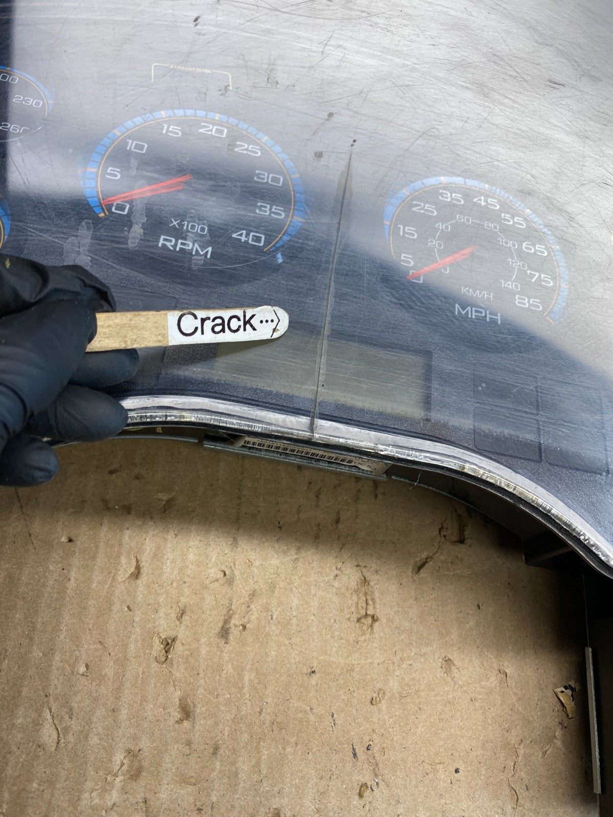 2010 - 2015 International Terrastar /Durastar Speedometer Cluster AC6529 DG2