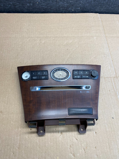 2008 2009 2010 Infiniti M35 Radio Clock Control Panel Plate AI2999 DG0