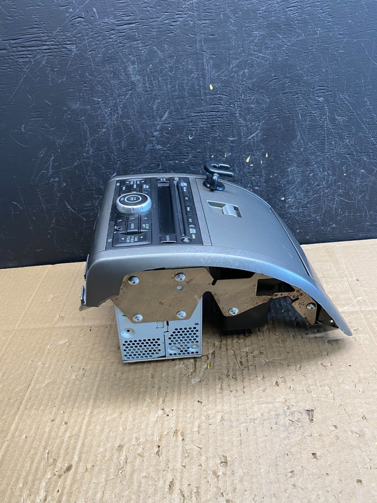 2010-2012 Nissan Sentra Center Dash Radio Bezel Panel Cubby Storage AC9610 DG2