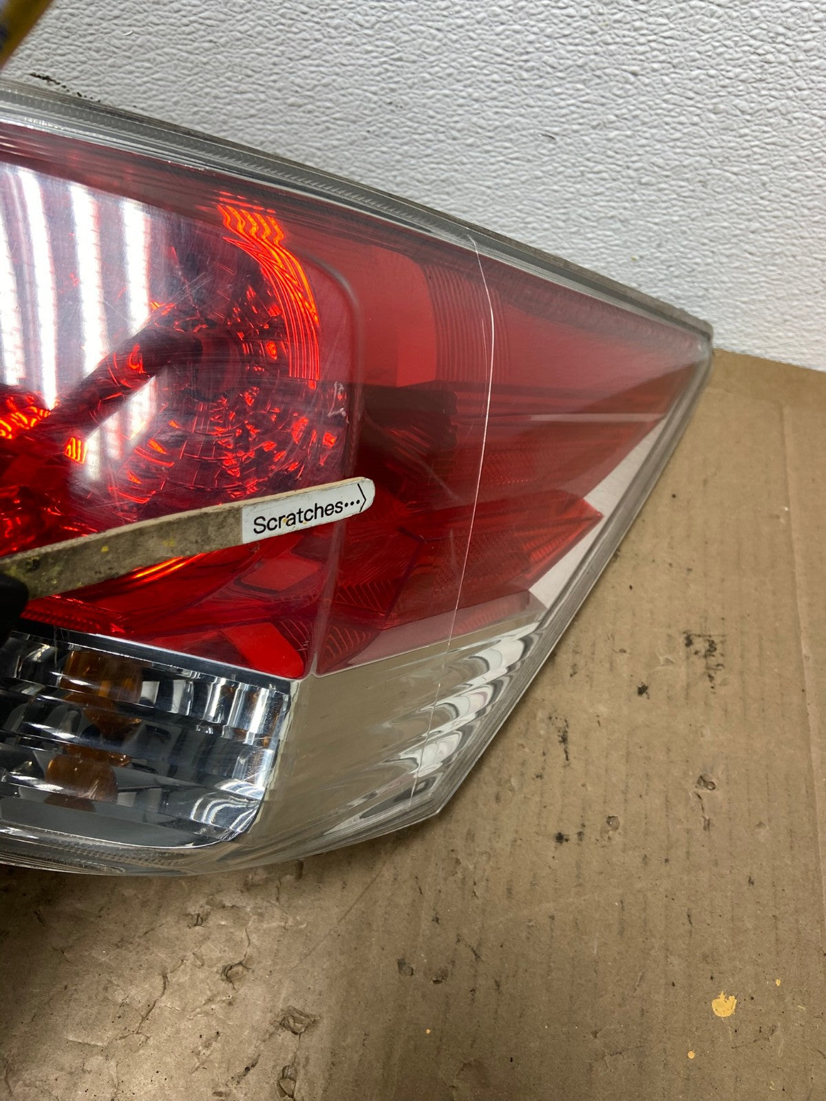 2008 to 2012 Honda Accord Sedan Tail light Right Passenger RH Side AC0264 LK3