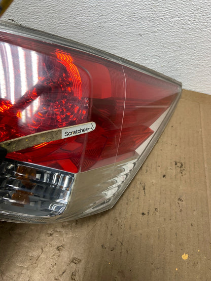 2008 to 2012 Honda Accord Sedan Tail light Right Passenger RH Side AC0264 LK3