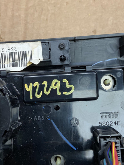 2009 2010 2011 Volkswagen Routan Ac Heater Climate Control p55111863ae Y2293 DG7