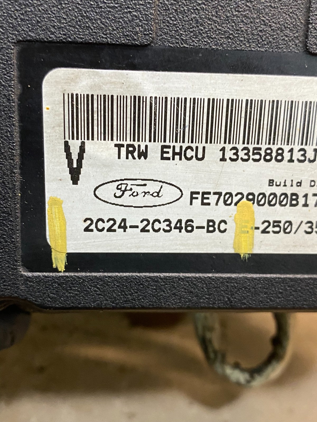 2003 2007 Ford E250 E350 Anti-Lock ABS Antilock Brake Pump AE2236 DW6