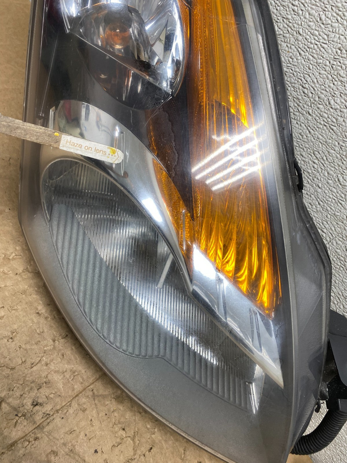 Sedan 2007 2008 2009 Nissan Altima Left+Right Set Headlights V0568 DW9