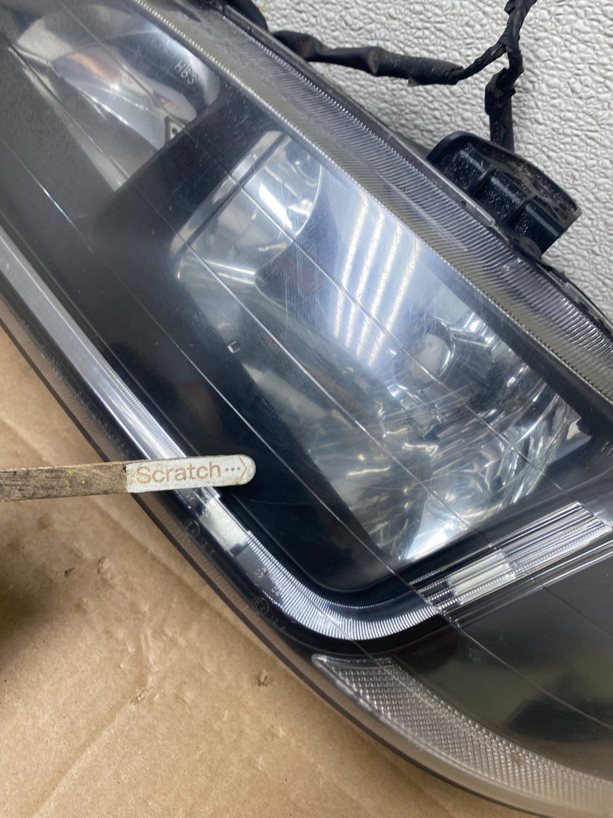 2001 - 2002 Honda Accord Left + Right Side LED Black Smoke Headlight t5681 DG5
