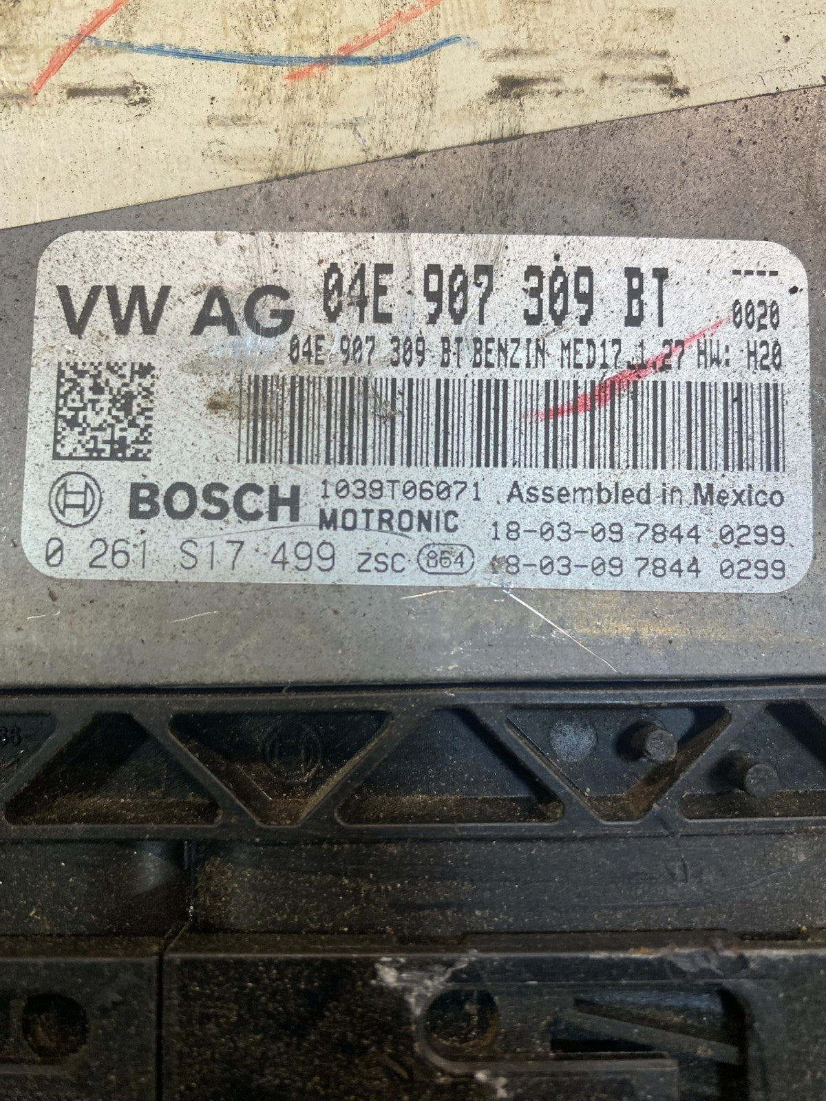 2013 2016 Volkswagen Jetta   ECM Engine Control Unit ECU OEM ac4541 DG2