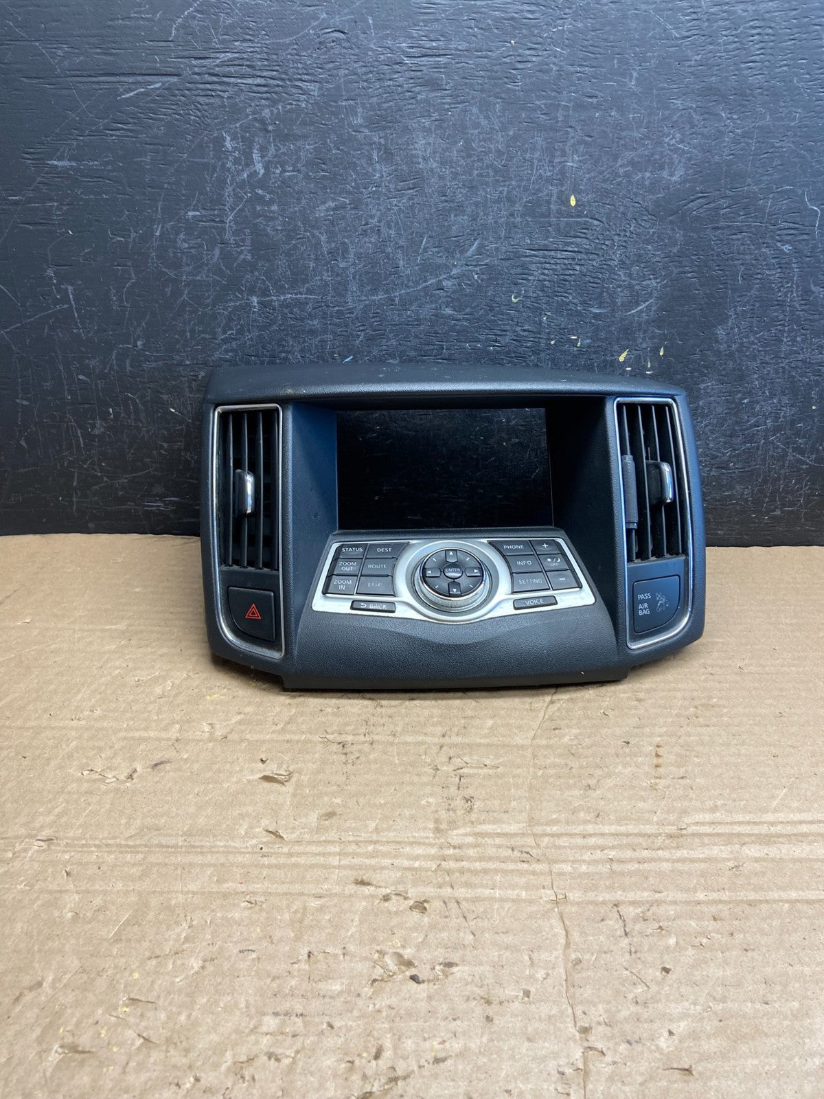 2011 2012 2013 Nissan Maxima Radio Audio Panel Control Bezel Trim AF2172 DG0