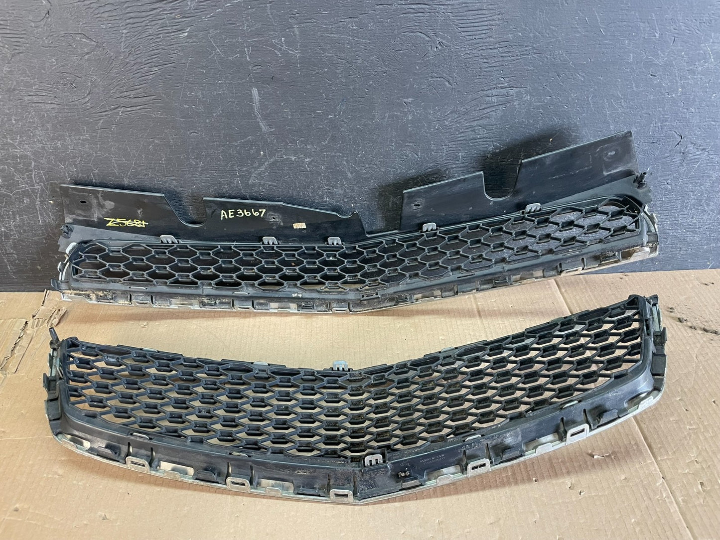 2010-2013 Chevrolet Equinox Upper Lower Set Front Chrome Grill Grille AE3667 DG4
