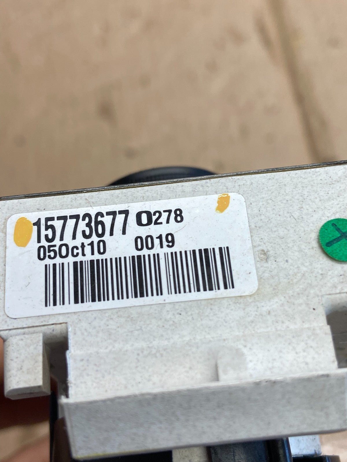2008-2010 Chevrolet Express 1500 2500 3500 Climate Control Panel AI2790 DG4