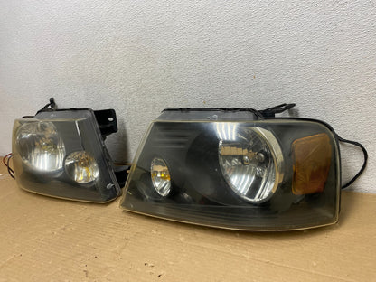 2004 to 2008 Ford F-150 F150 Left+Right Halogen Headlights AG9201 DW2