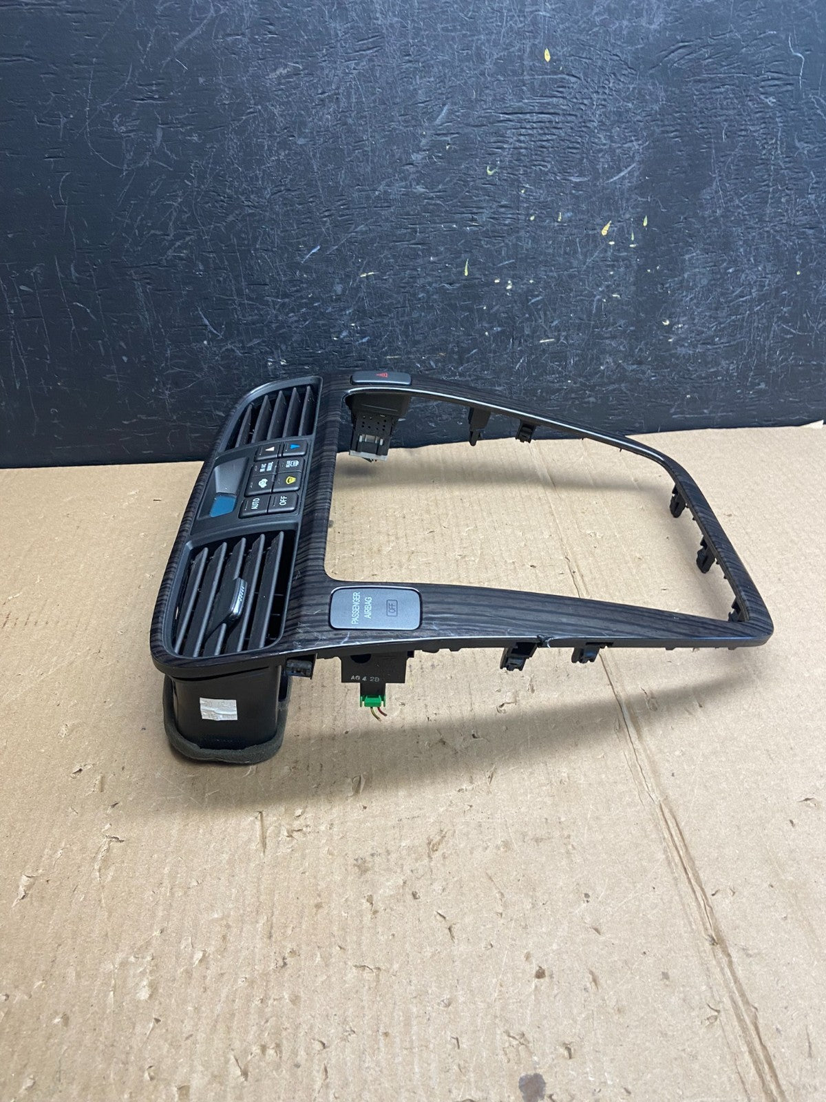 2001 - 2006 Acura Mdx Center Ac Heater Climate Control Radio Bezel AE3859 DG1
