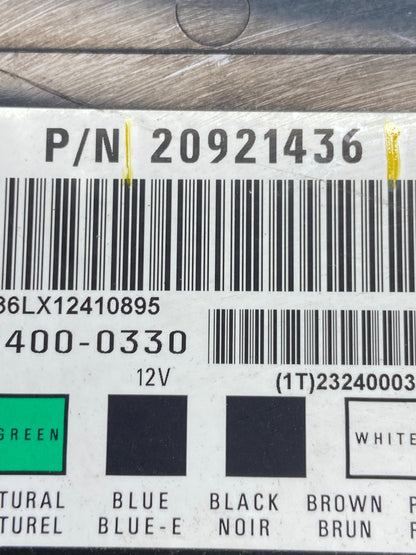 2006 - 2013 Chevrolet Impala Body Control BCM Module X6336 DG4