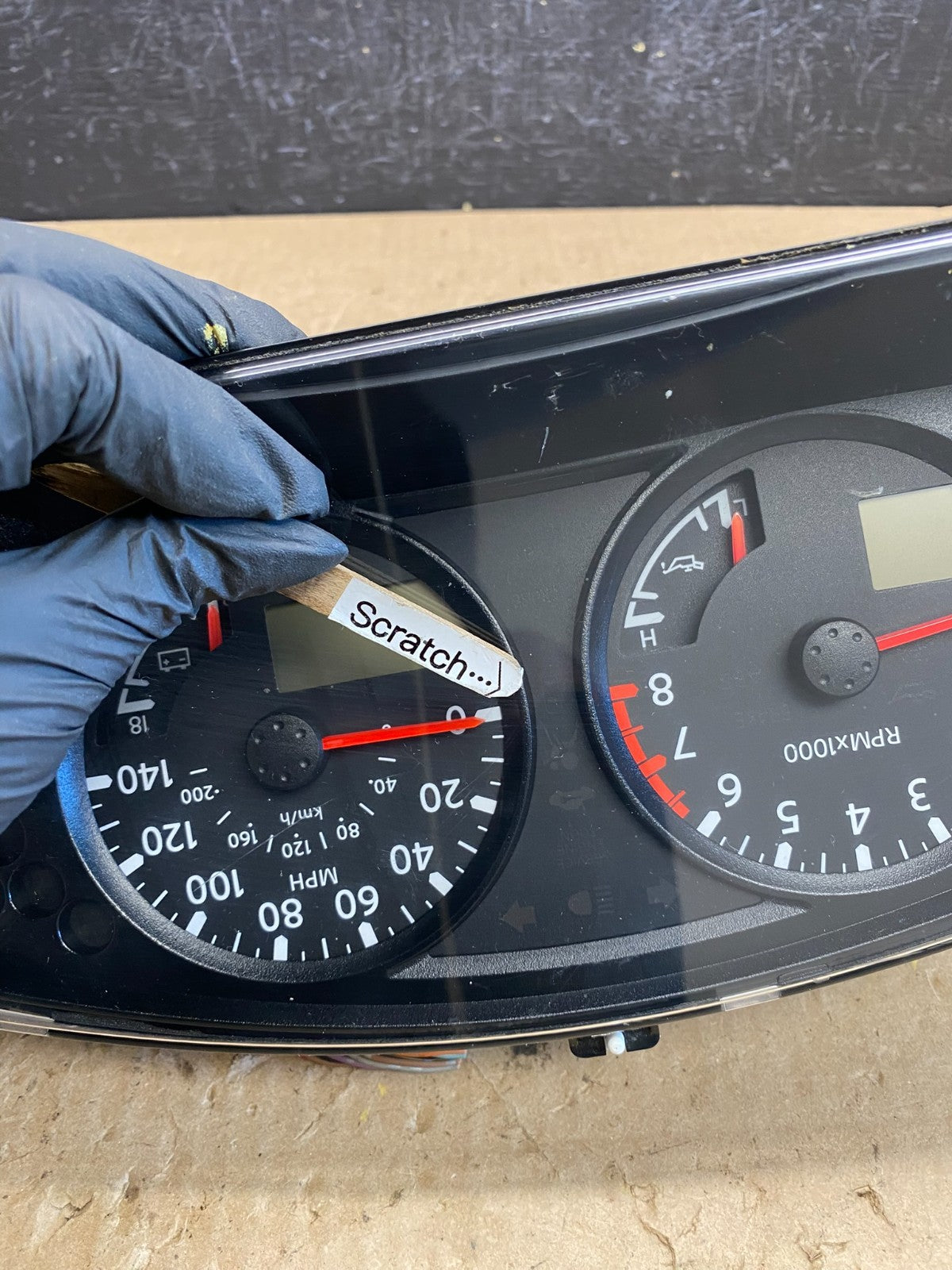2008 Nissan Xterra Frontier Speedometer Cluster Gauge AC9045 DW3