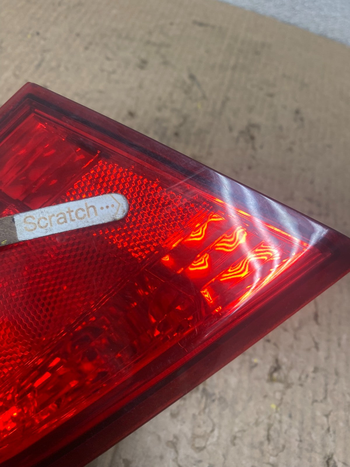 2010-2014 Subaru Legacy Left Driver Lh Side Tail Light Inner Oem W7603 DW4