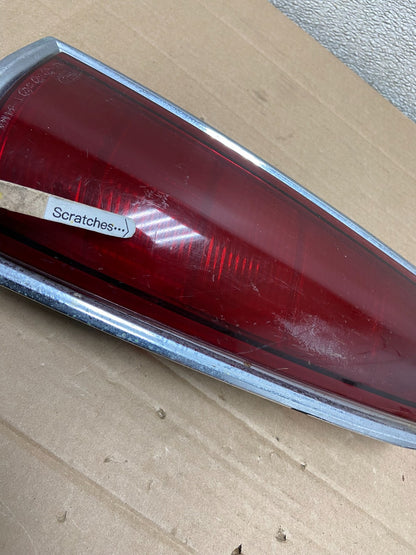 1984 to 1992 Lincoln Mark VII Right Passenger Side Tail Light OEM AA8647 LK3