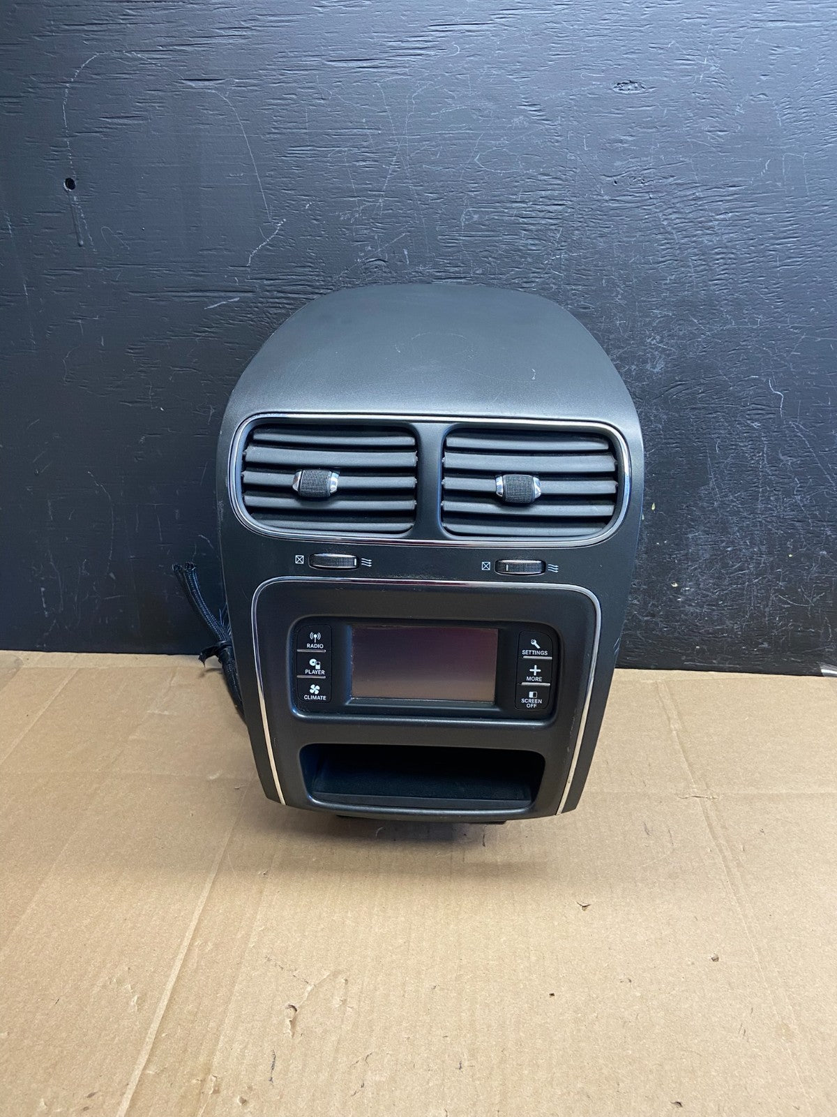 2011-2019 Dodge Journey 4.3 Radio Display Screen Bezel Trim Air Vents AD2104 DG0