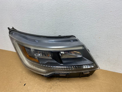 2016-2019 Ford Explorer Right Passenger Led Black Headlight W/Module AD4627 DW1