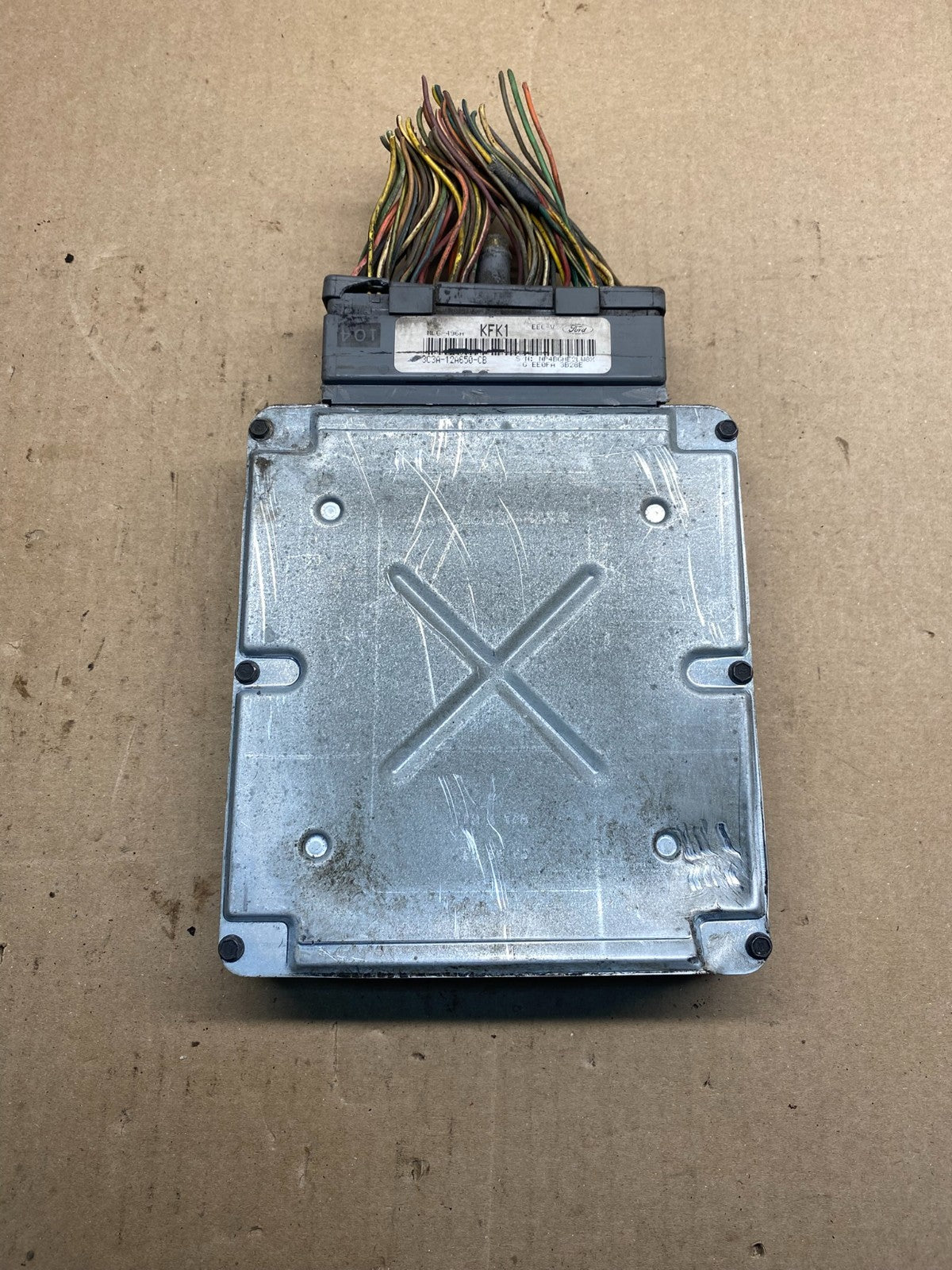 2003 Ford F250 F350 SD 5.4l ECU ECM Engine Computer Module AG5976 DG1