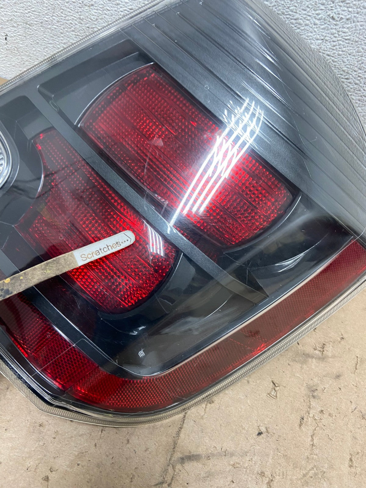 2007 to 2012 Nissan Sentra Right Passenger Rh Black Tail Light AG5539 LK3