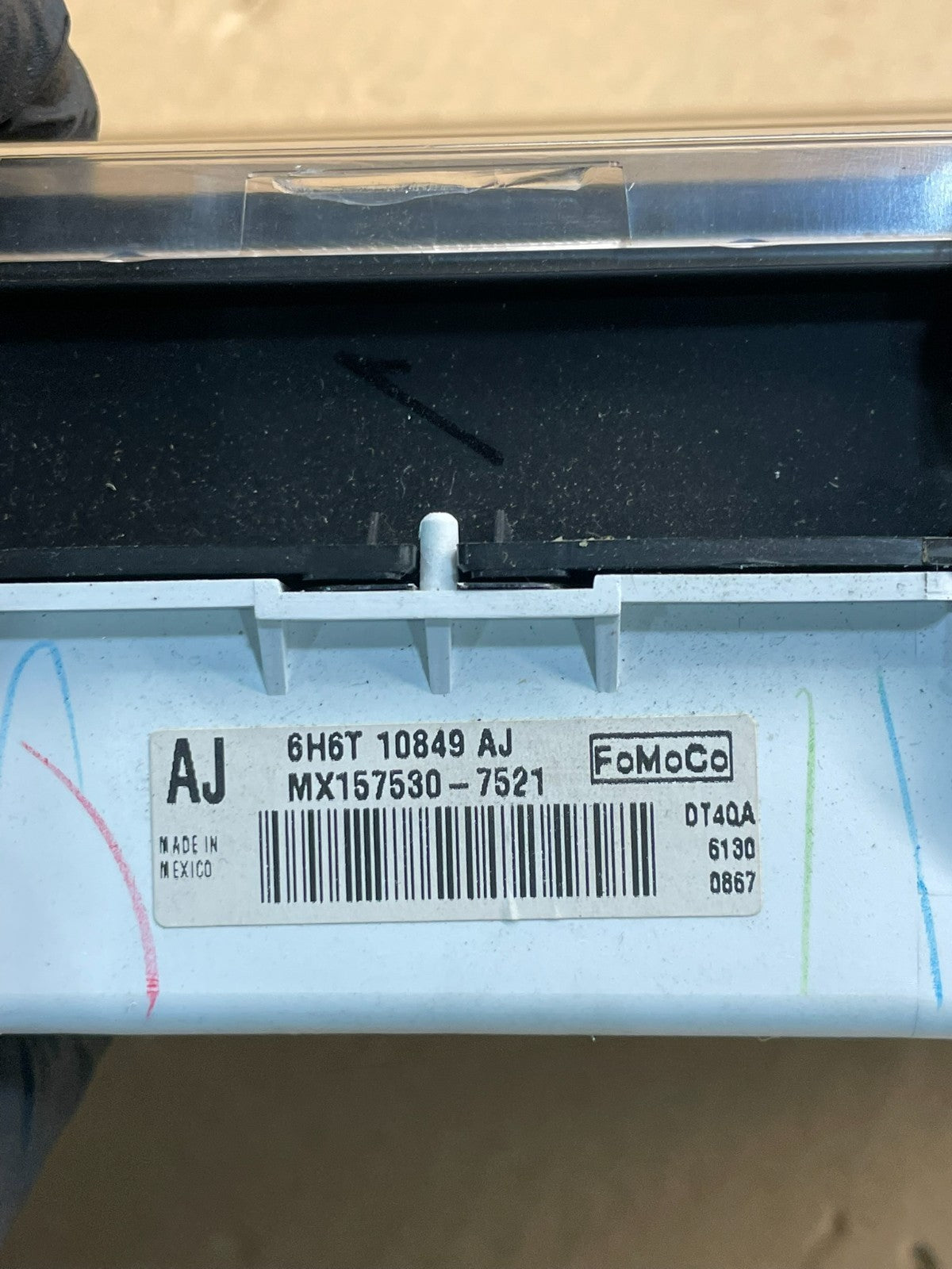 2005-2007 Lincoln Zephyr 3.5L Speedometer Cluster Gauge U1389 DG6