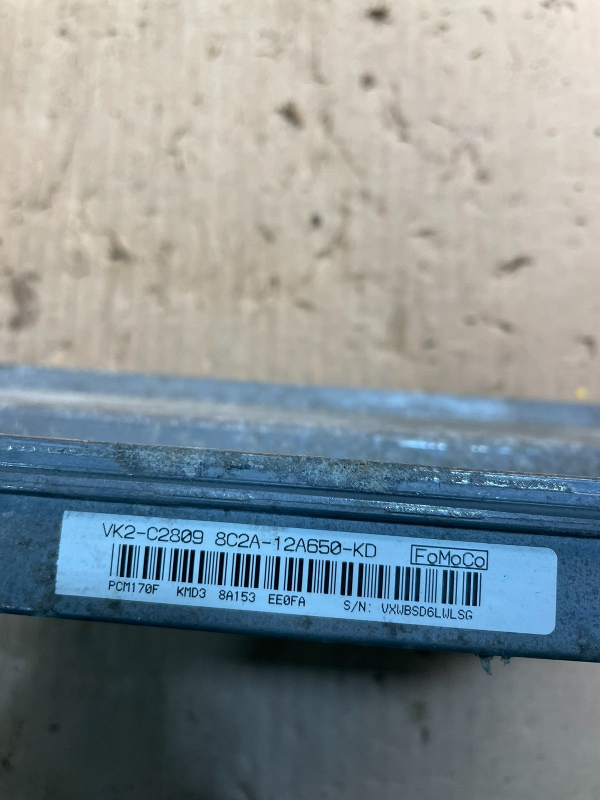 2008 Ford Van E-Series 5.4L Engine Control Module 8C2A-12A650-KD u1846 DG3
