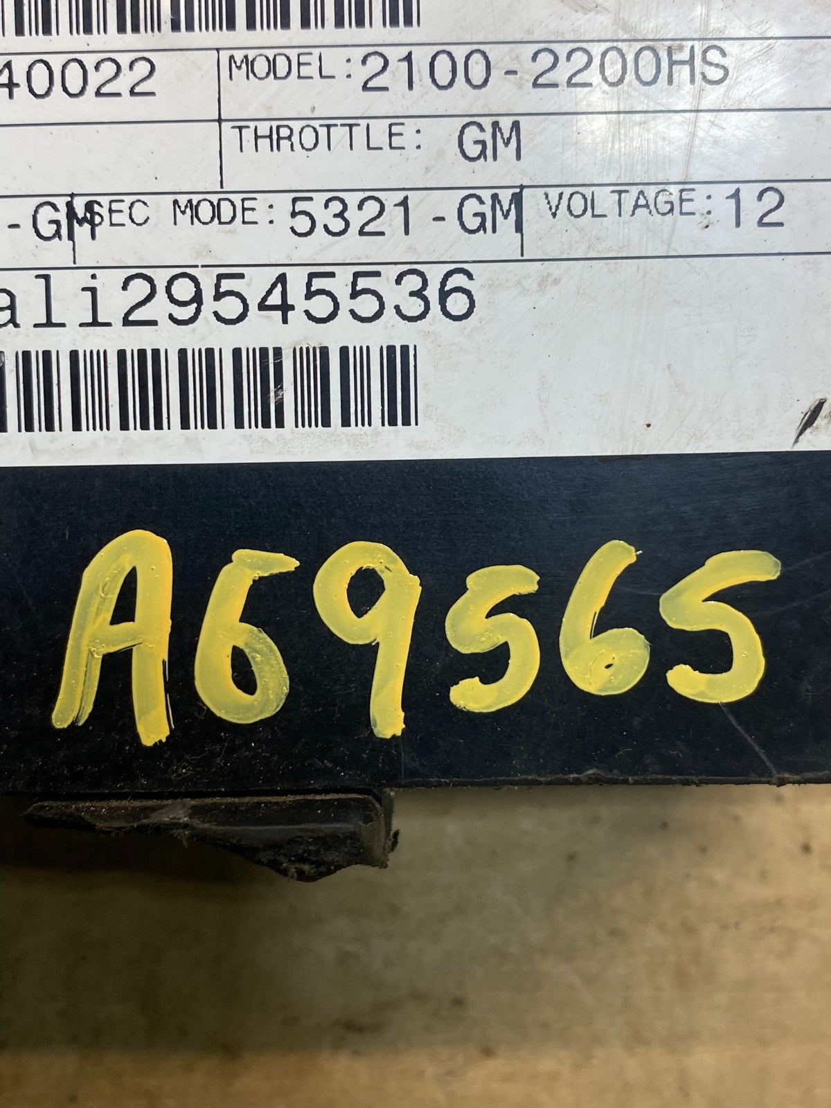 29545536 Allison TCM Transmission Control Module Computer Auto AG9565 DG3