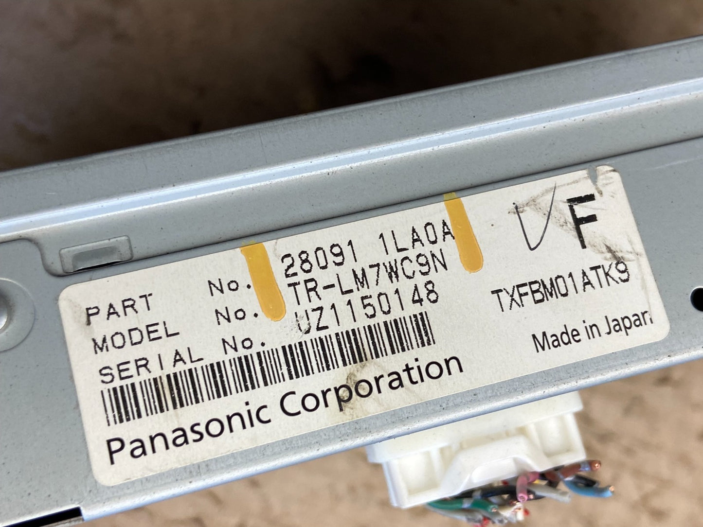 2011 - 2013 Nissan Pathfinder Radio Display Info Navigation Screen AB5837 DG6