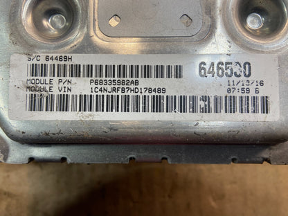 2015-2017 Jeep Compass  Patriot Engine Control Unit Module ECM ECU z0684 DG4
