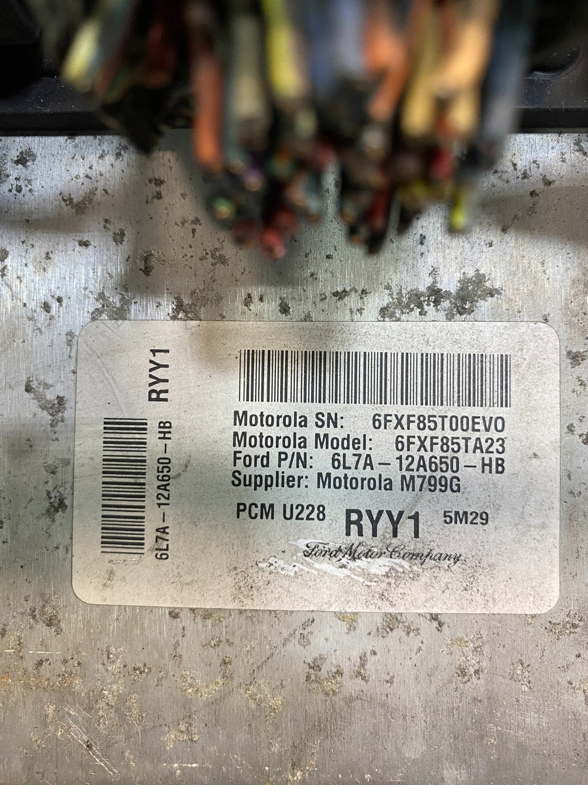 2007 Lincoln Navigator 5.4L Engine Control Unit ECU ECM 7l7a-12a650-jd AB0515 DG4