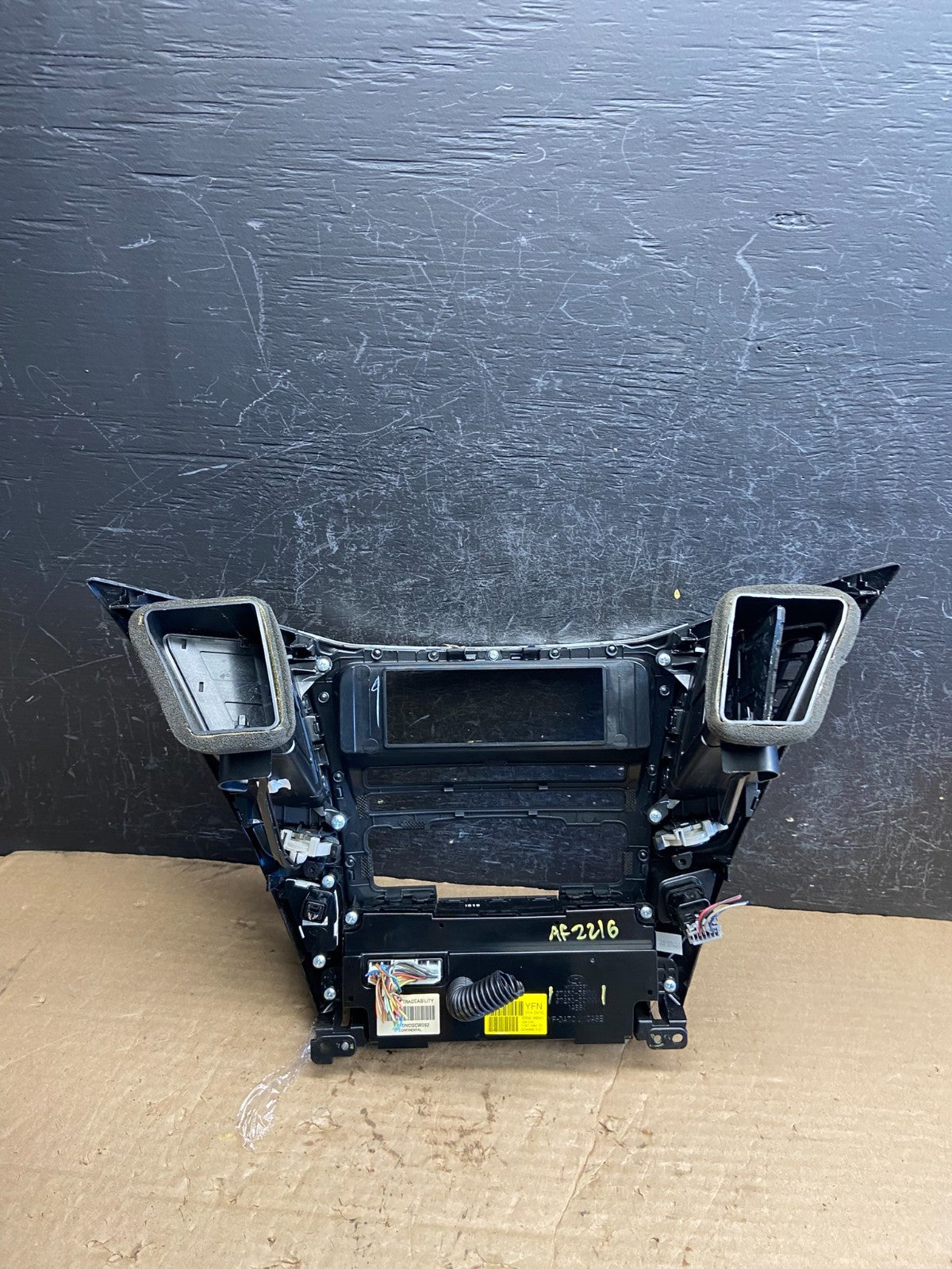 2011 - 2014 Hyundai Sonata Center Radio Climate Control Air Vent Bezel AF2216 DG7