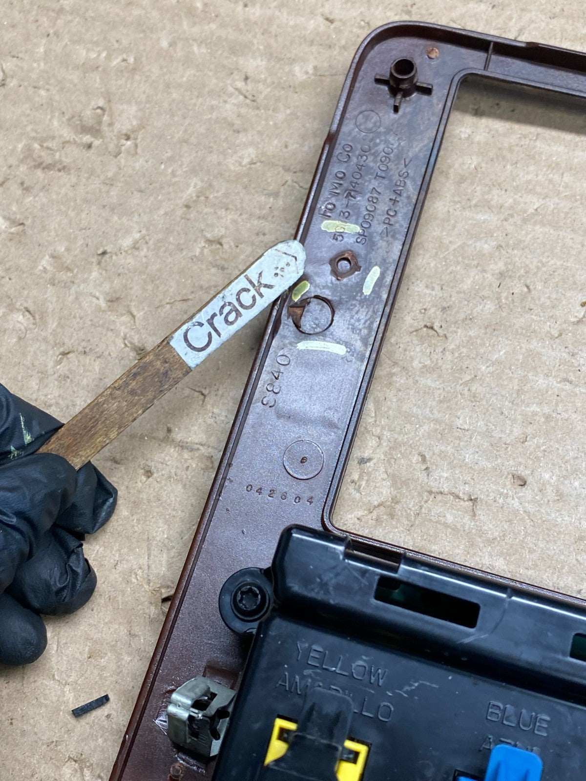 2005-2007 Ford Five Hundred Ac Heater Climate Control Temperature AG64405