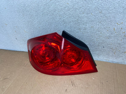 2007 to 2013 Infiniti G35 G37 Sedan Left Driver LH Side Tail Light AI8440 LK1