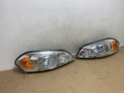 2006 - 2013 Chevrolet Impala Left+Right Set Headlights Halogen DEPO AH6715 DW1